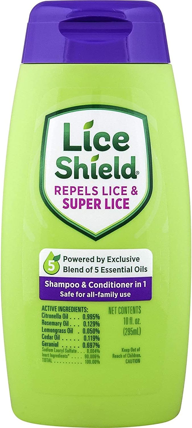 lice shield 2 in 1 shampoo, best lice prevention shampoo